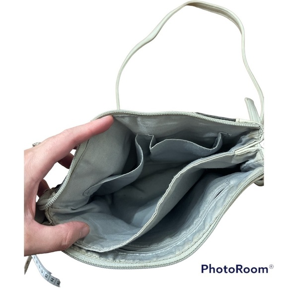 Gray animal print embellished crossbody purse - Picture 5 of 6